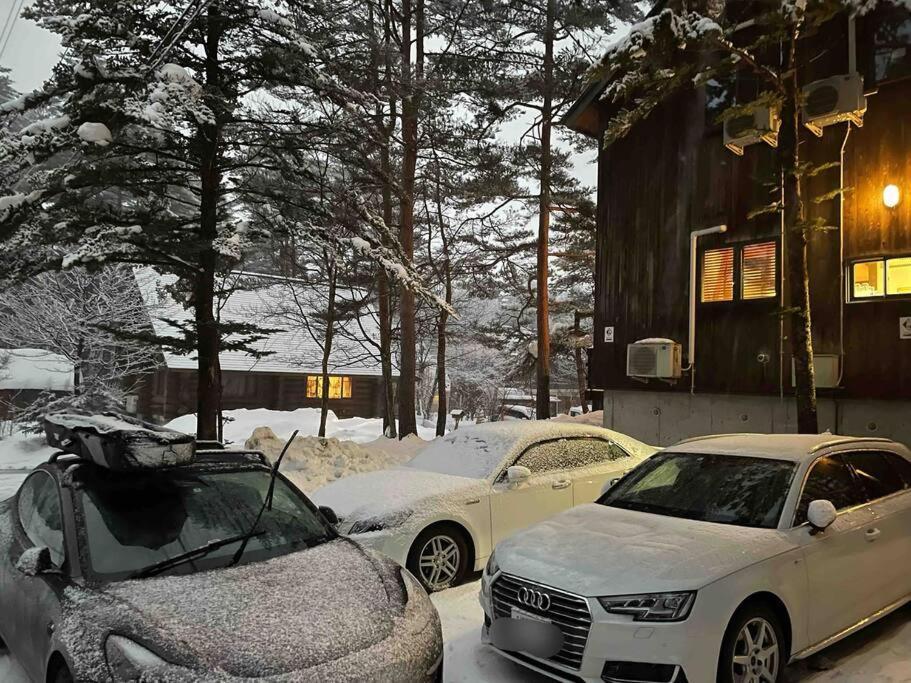 Origami Chalet With Open Air Bath 白馬村 エクステリア 写真